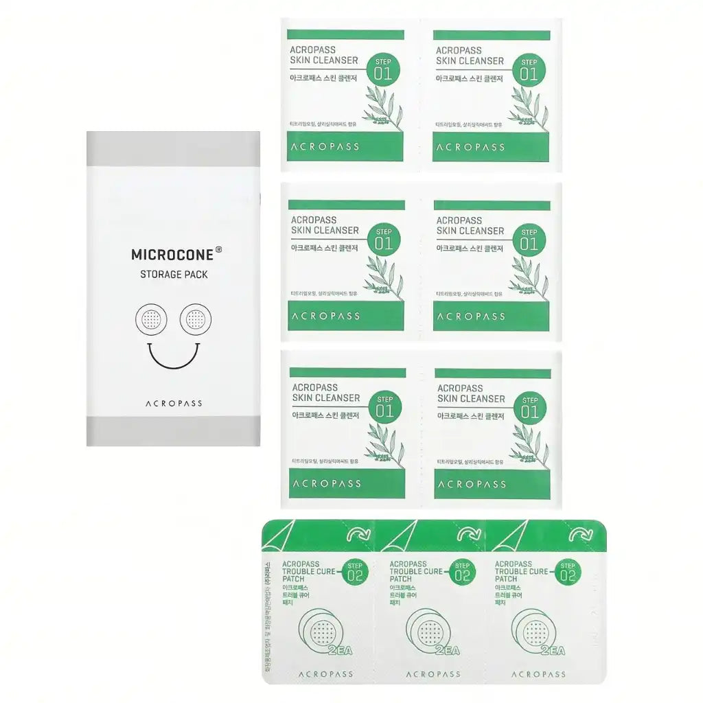 ACROPASS Trouble Cure 6 patches - Microneedling patch bouton - K-beauty soin corée Skinorea shop France livraison rapide - yesstyle