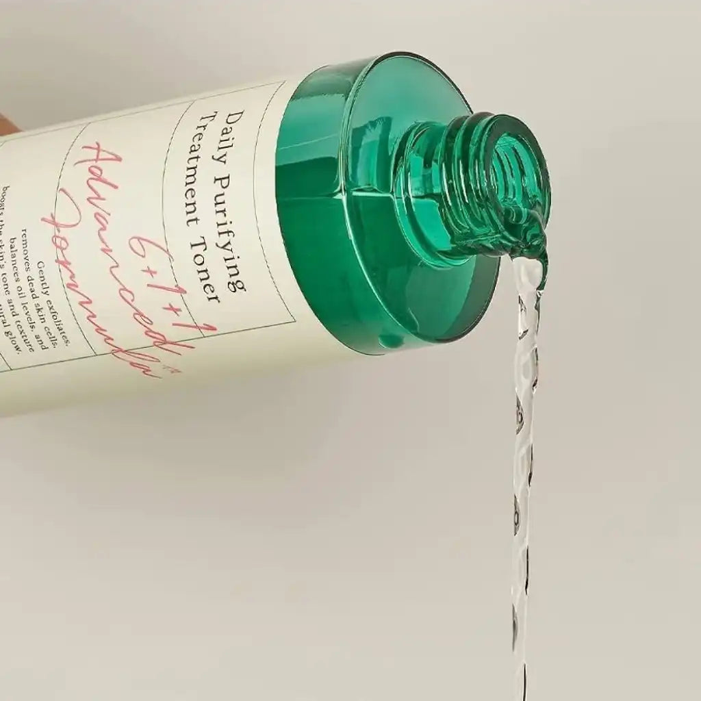 AXIS-Y Daily Purifying Treatment Toner 200ml - Exfoliant chimique doux vegan visage - texture