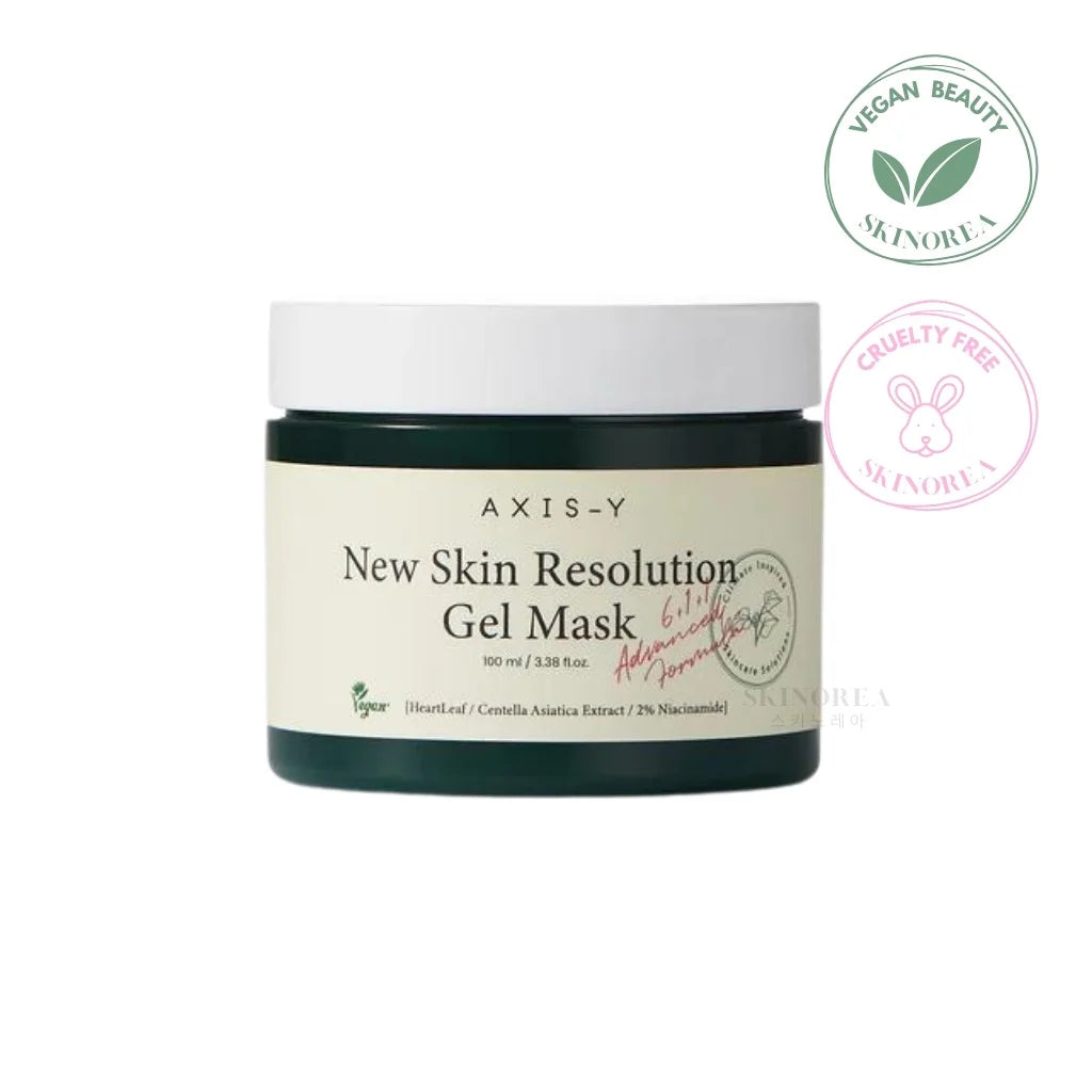 AXIS-Y New Skin Resolution Gel Mask 100ml - Brightening and soothing gel mask Axisy