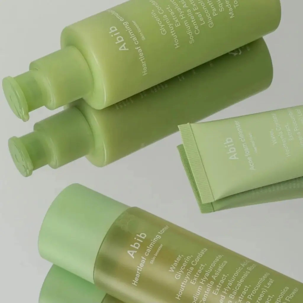 Abib Heartleaf calming 2-Step kit - Kit de soin apaisant et calmant Abib