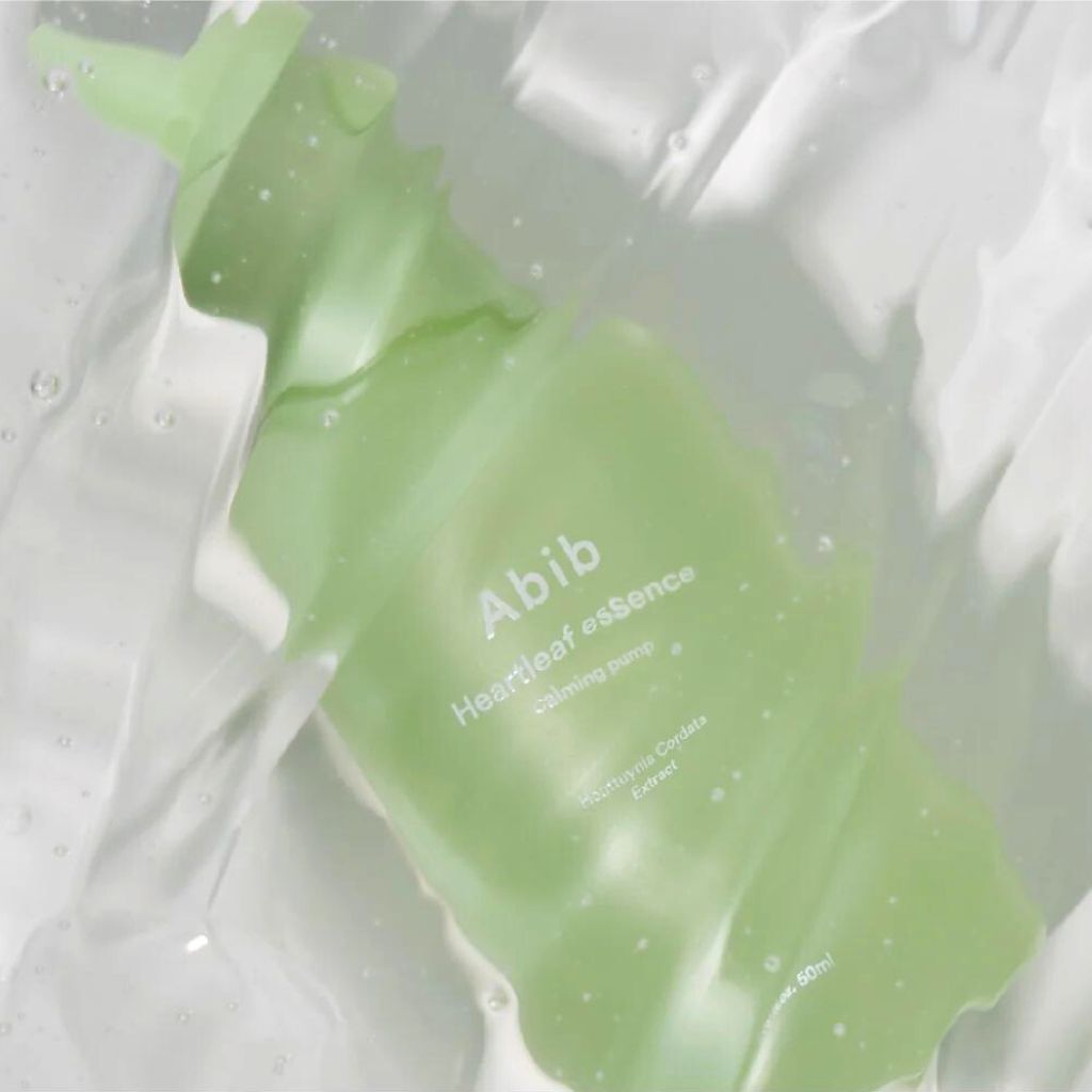 Abib Heartleaf essence Calming pump 50ml - Essence apaisante et hydratante en profondeur