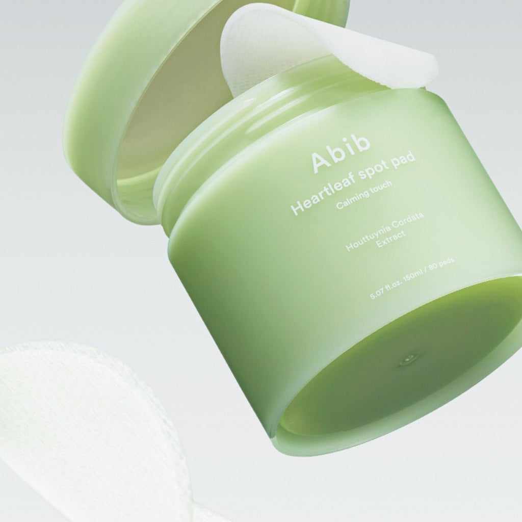 Abib Heartleaf Spot Pad Calming Touch 80 pads - Pads toniques apaisants et rafraîchissants