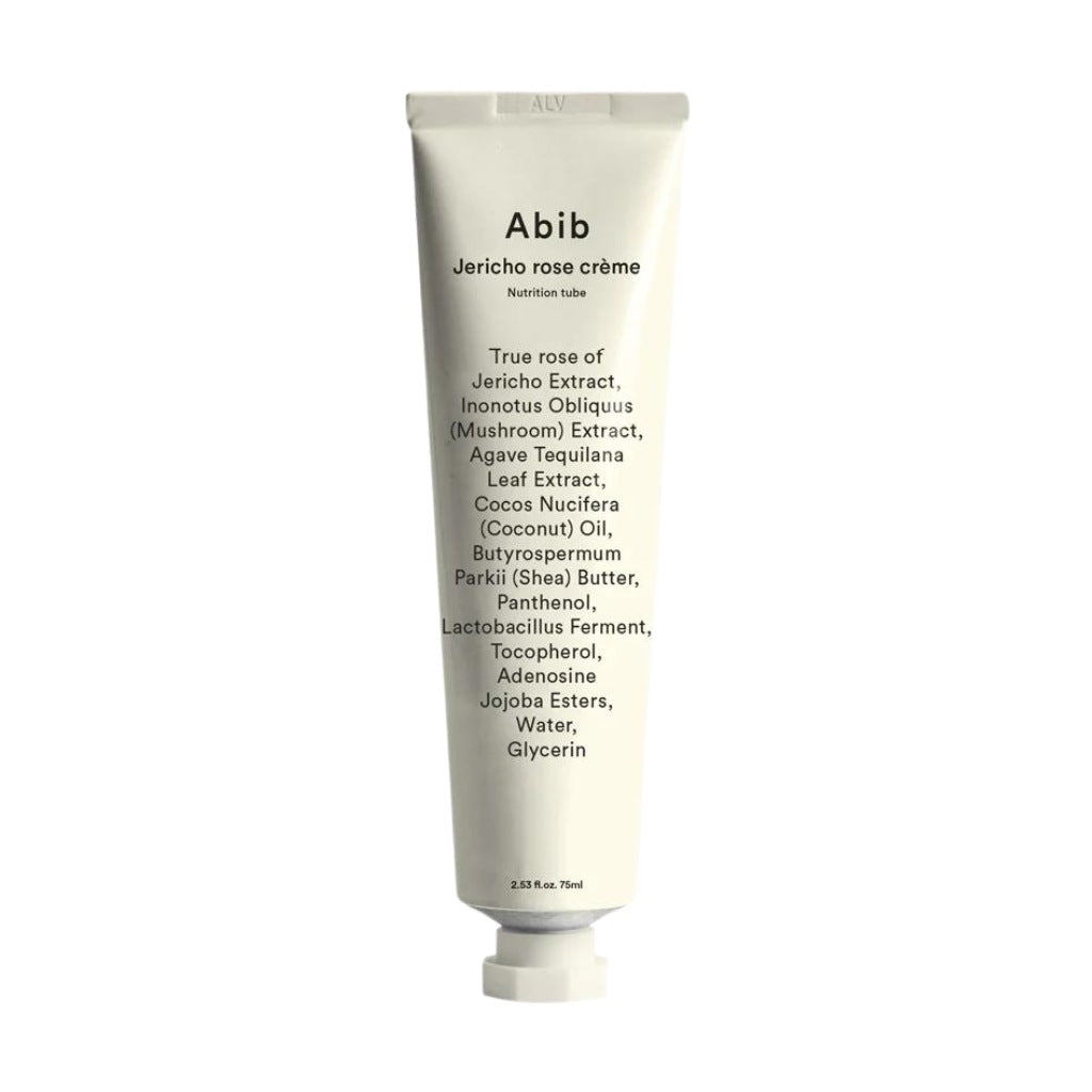 Abib Jericho rose crème Nutrition tube 75ml - Deep moisturizing face cream with anti-aging effects