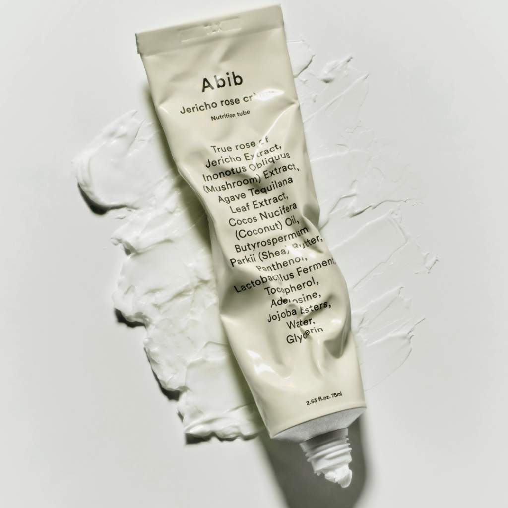 Abib Jericho rose crème Nutrition tube 75ml - Crème hydratante en profondeur pour le visage avec effets anti-âge