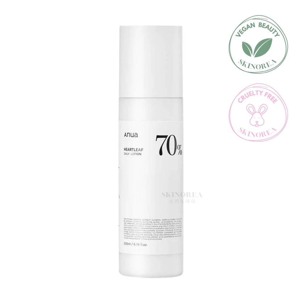 Anua Heartleaf 70% Daily Relief Lotion 200ml - Soothing and moisturizing lotion