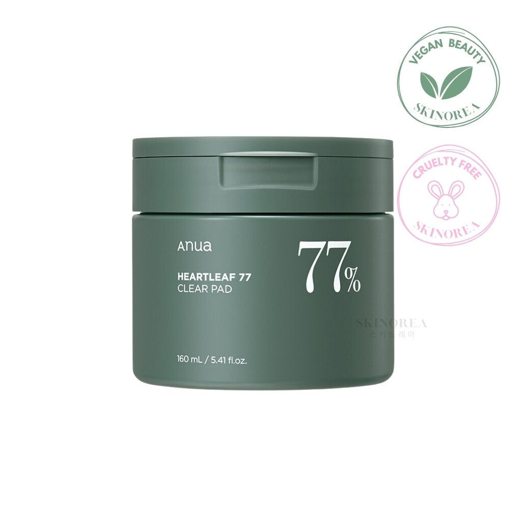 Anua Heartleaf 77% Clear Pad 70pads - Soothing and Refreshing Toner Pads