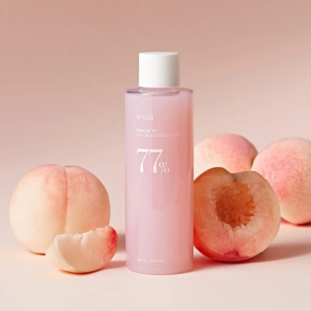Anua Peach 77% Niacin Essence Toner - Tonique hydratant longue durée à base de niacinamide - texture - Kbeauty skincare coréenne - Skinorea