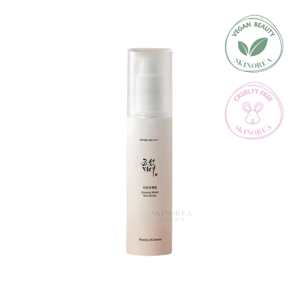 Beauty of Joseon Ginseng Moist Sun Serum 30ml - SPF 50+ Sunscreen with Ginseng