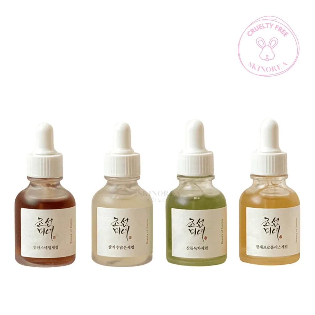 Beauty of Joseon Perfect Hanbang Palette - Complete 4-Serum pack -Korean serum kit for all skin types - Kit de sérums coréens pour tous types de peau - Kbeauty Korean Skinorea shop Europe fast delivery - skincare coréenne Skinorea shop France Paris livraison rapide - yesstyle