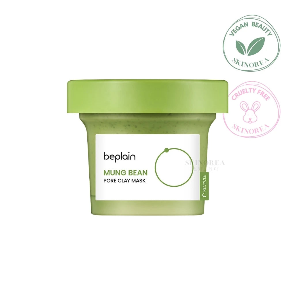Beplain Mung Bean Pore Clay Mask 120ml - Clearing pore clay mask