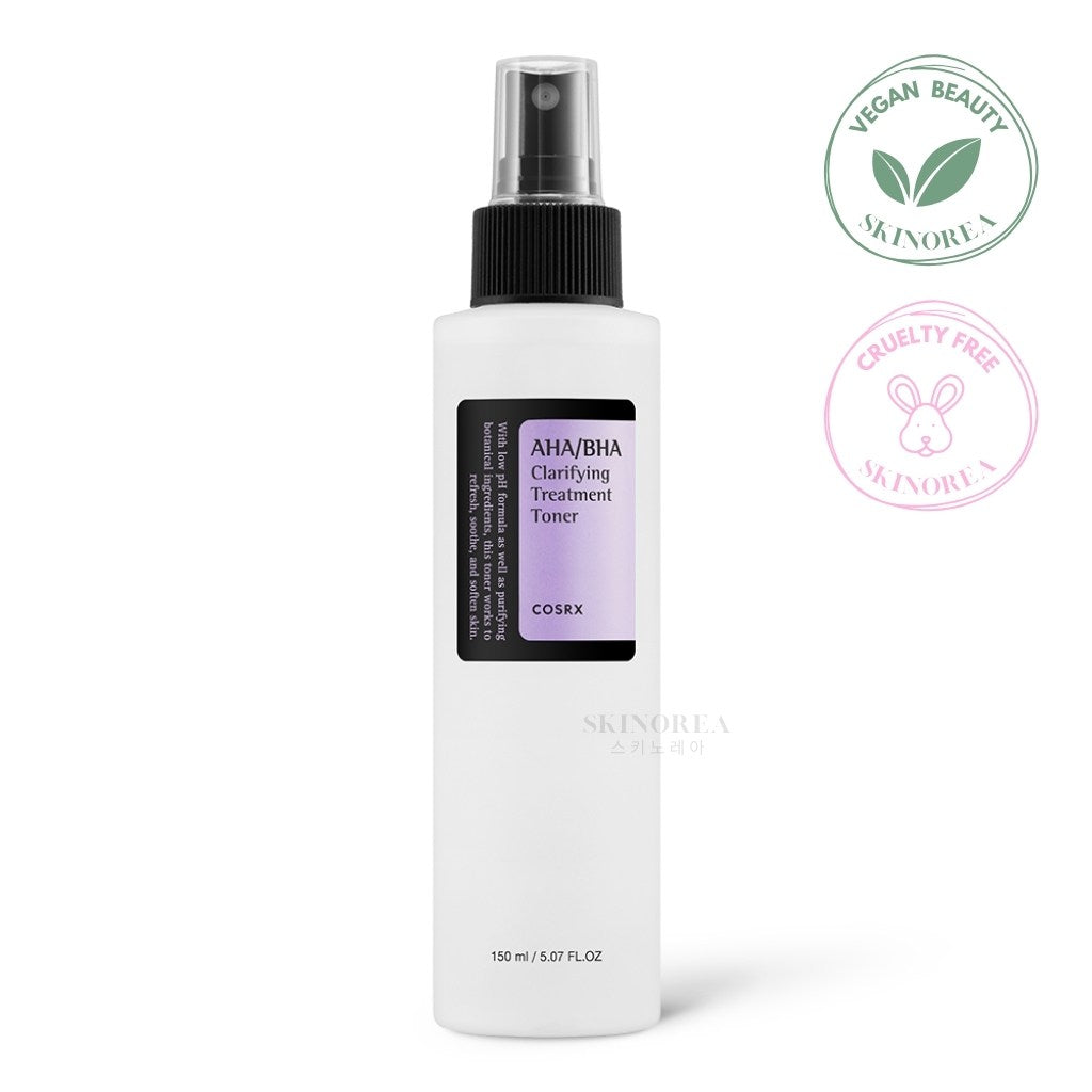 COSRX AHA/BHA Clarifying Treatment Toner 150ml - Exfoliating Toner with Botanical Extracts