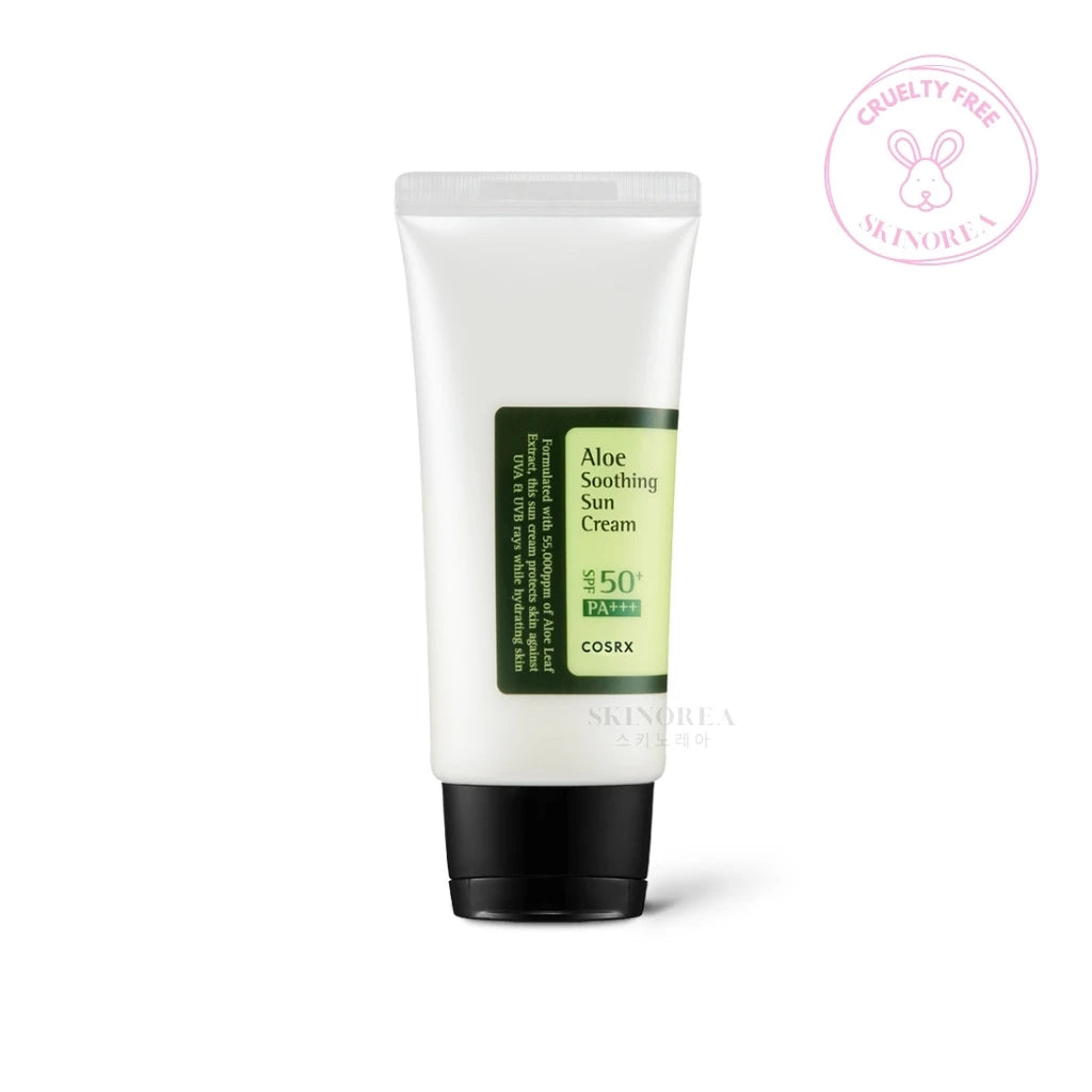 COSRX Aloe Soothing Sun Cream SPF50+ 50ml - Lightweight sunscreen