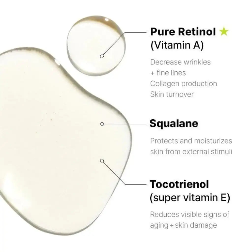 COSRX The Retinol 0.5 Oil 20ml - Ampoule retinol serum anti age COSRX