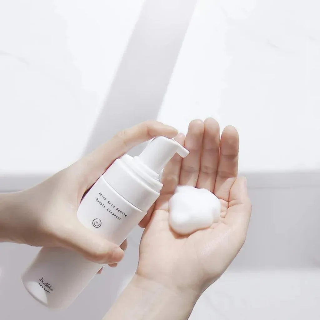 Dr.Althea Amino Acid Gentle Bubble Cleanser 140ml - Mousse nettoyante douce vegan - texture - Kbeauty Korean Skinorea shop Europe fast delivery - skincare coréenne Skinorea shop France Paris livraison rapide - yesstyle