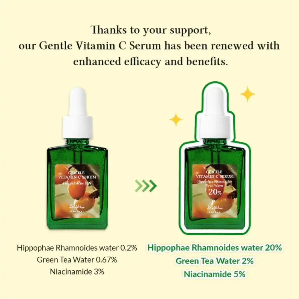 Dr.Althea Gentle Vitamin C Serum 30ml - Sérum éclaircissant doux à la vitamine C - texture - Kbeauty Korean Skinorea shop Europe fast delivery - skincare coréenne Skinorea shop France Paris livraison rapide - yesstyle