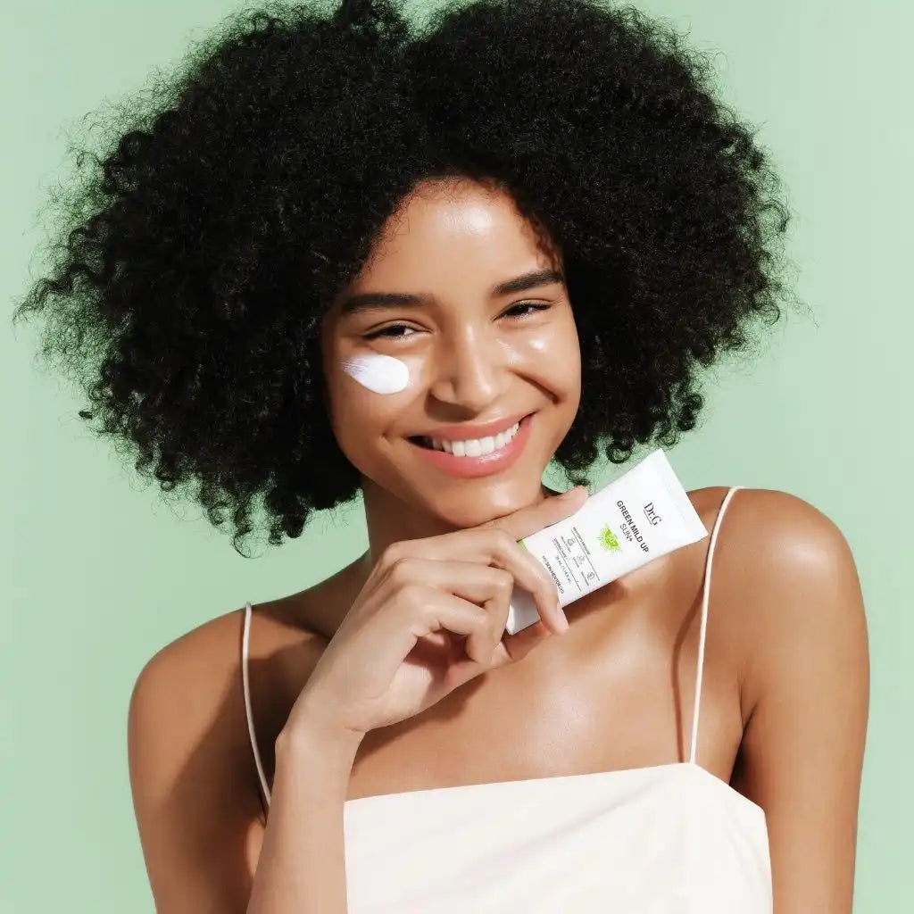 Dr.G Green Mild Up Sun+ SPF50+ PA++++ 50ml - Crème solaire physique pour peau sensible