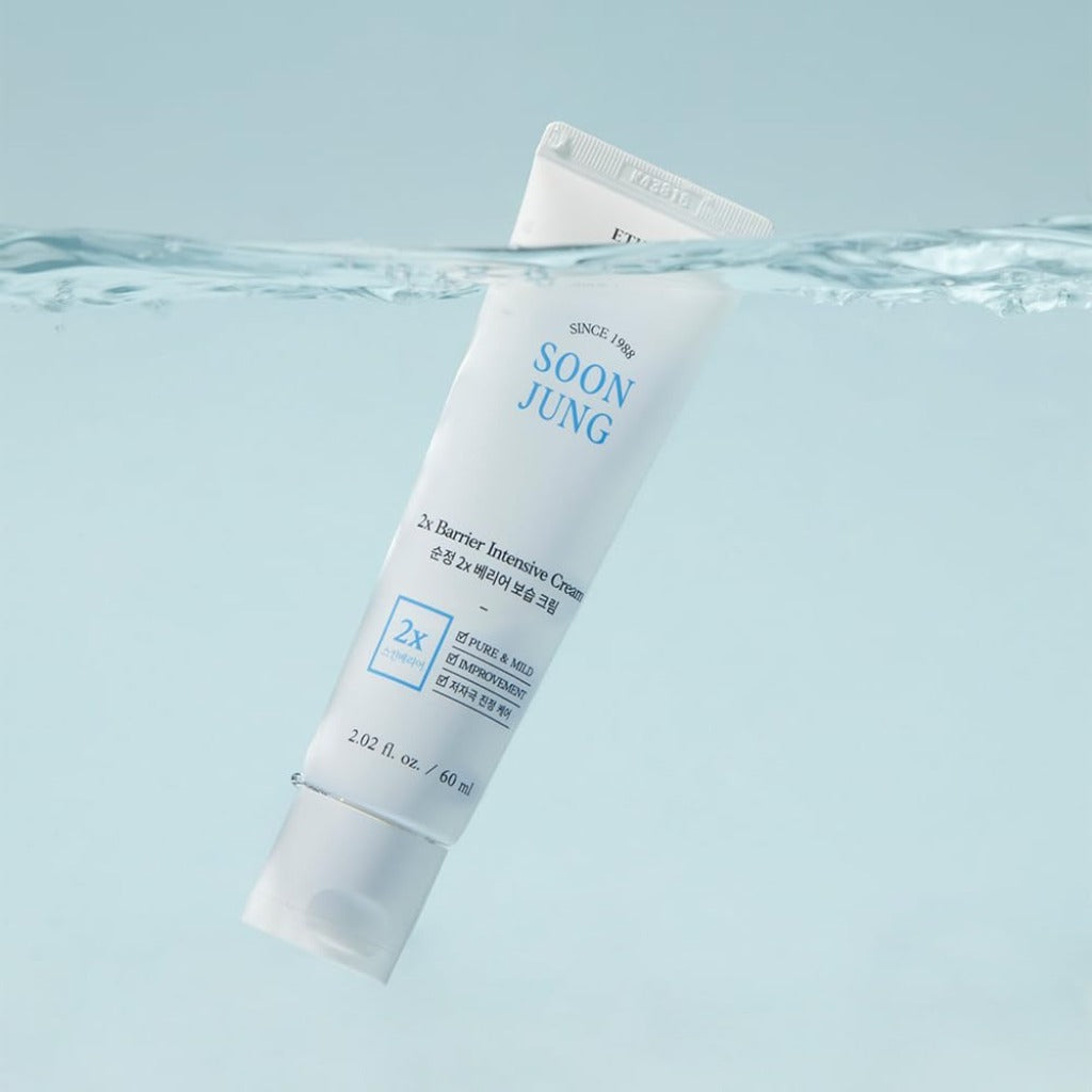 ETUDE SoonJung 2x Barrier Intensive Cream 60ml - Crème nourrissante pour peau sensible