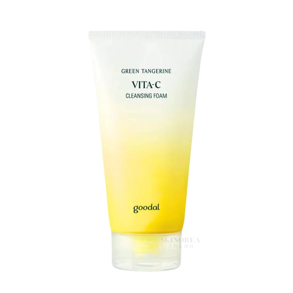 Goodal Green Tangerine Vita C Cleansing Foam 150ml - Vitamin C face cleanser