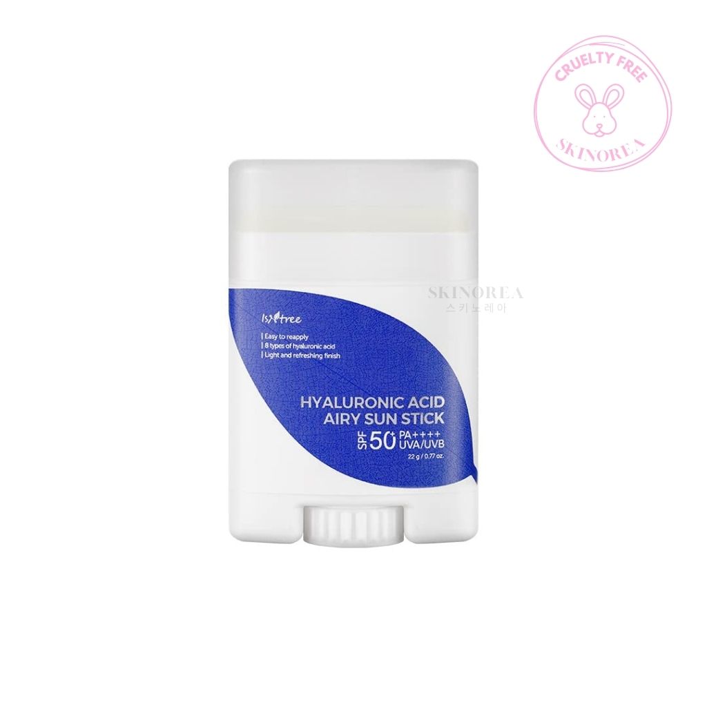 ISNTREE Hyaluronic Acid Airy Sun Stick 22g - Lightweight Sun Protection