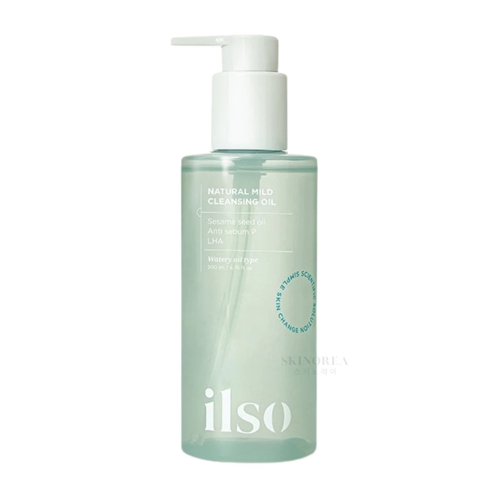 ilso Natural Mild Cleansing Oil 200ml - purifying and clogging pores oil cleanser - Kbeauty Korean Skinorea shop Europe fast delivery - skincare coréenne Skinorea shop France Paris livraison rapide - yesstyle