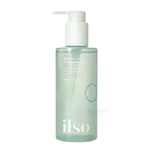 ilso Natural Mild Cleansing Oil 200ml - purifying and clogging pores oil cleanser - Kbeauty Korean Skinorea shop Europe fast delivery - skincare coréenne Skinorea shop France Paris livraison rapide - yesstyle