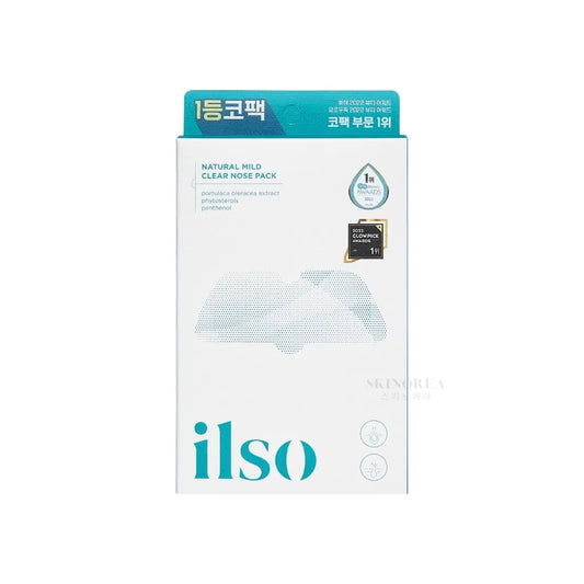Ilso Natural Mild Clear Nose Pack 5 masks - Nose patch removing blackheads - Kbeauty Korean Skinorea shop Paris France fast delivery - yesstyle