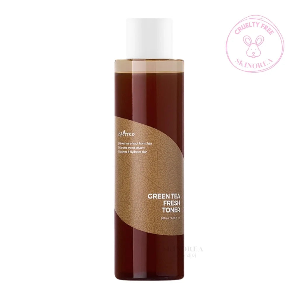 Isntree Green Tea Fresh Toner 200ml - Hydrating daily toner for oily and combination skin