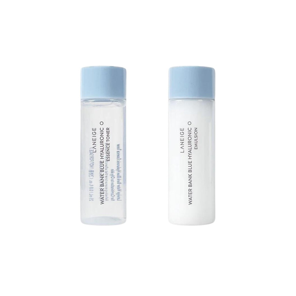 LANEIGE - Water Bank Blue Hyaluronic 2-Step Essentials Set (Peau Mixte et Grasse)