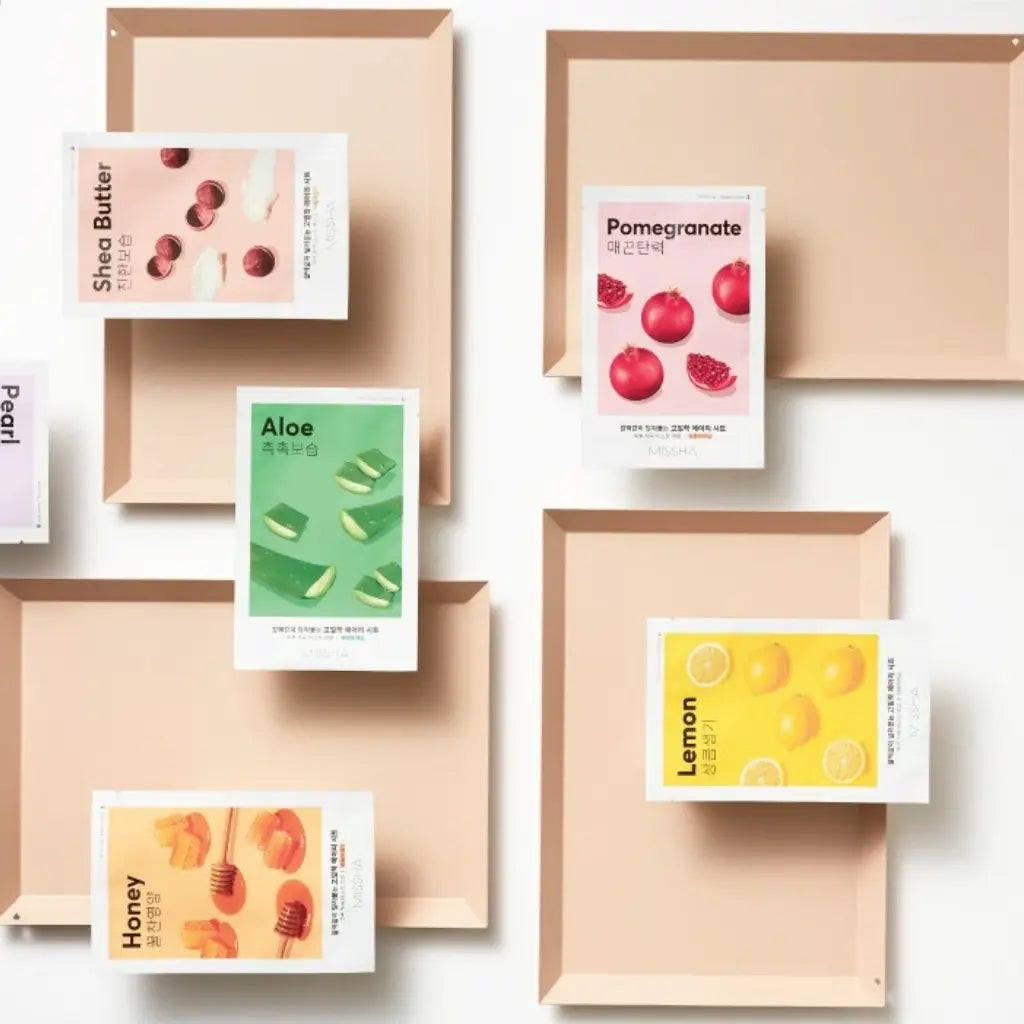 MISSHA Airy Fit Sheet Mask Aloe 19g 1 masque - Masque en tissu hydratant pour peau sèche