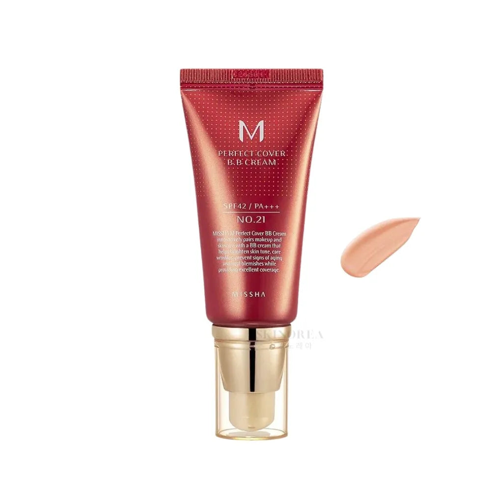MISSHA M Perfect Cover BB Cream SPF 42 #21 Light Beige 50ml