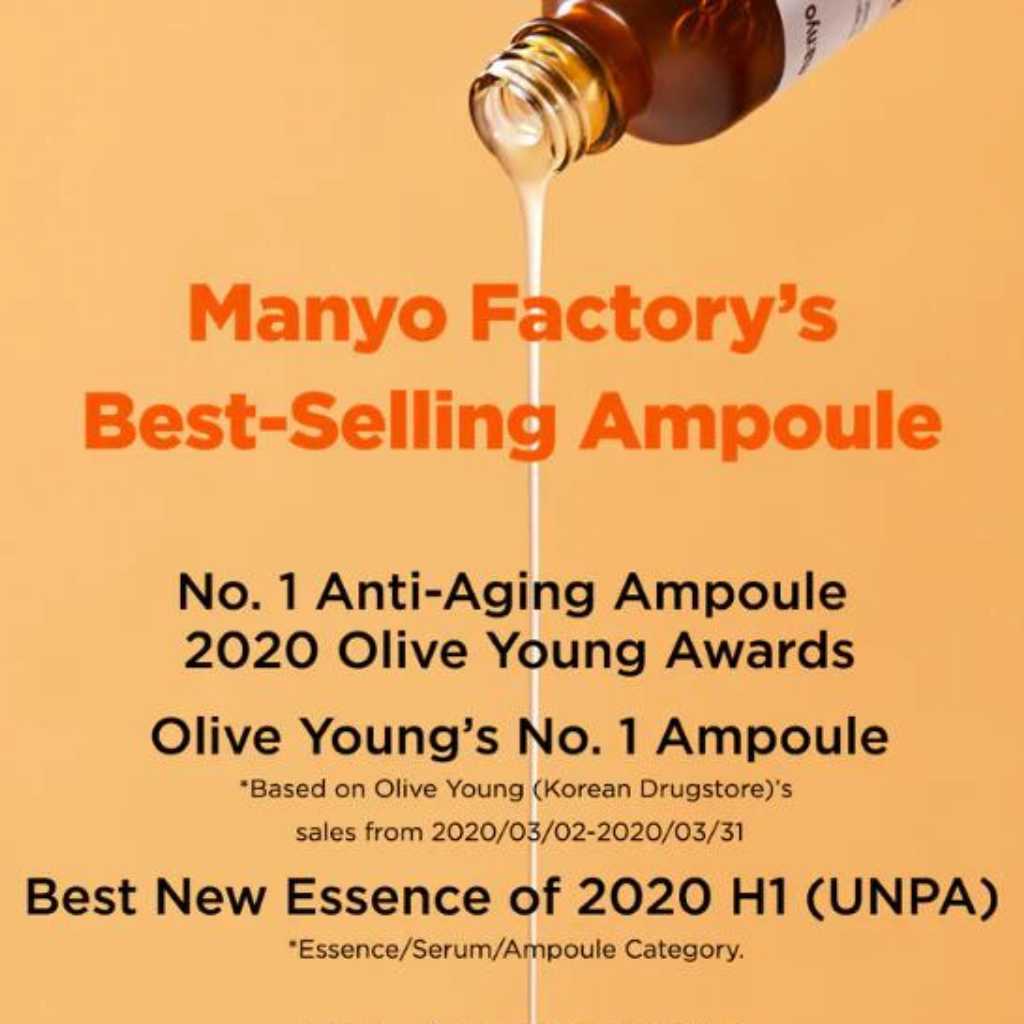 Ma:nyo Bifida Biome Complex Ampoule 30ml -Ampoule réparatrice de barrière cutanée Manyo