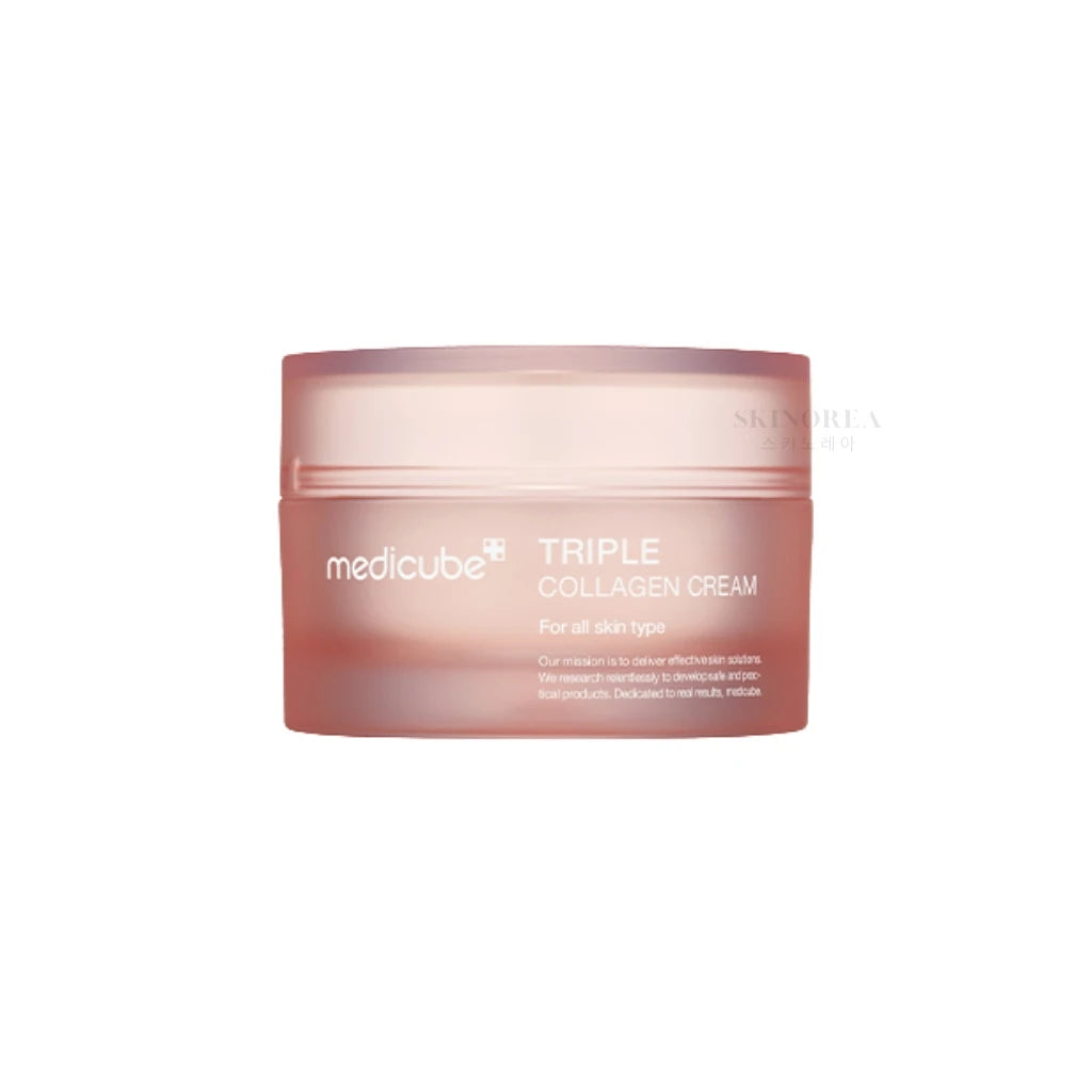 Medicube Triple Collagen Cream 4.0 50ml - Firming and hydrating anti-aging moisturizer - Kbeauty Korean Skinorea shop Europe fast delivery - skincare coréenne Skinorea shop France Paris livraison rapide - yesstyle