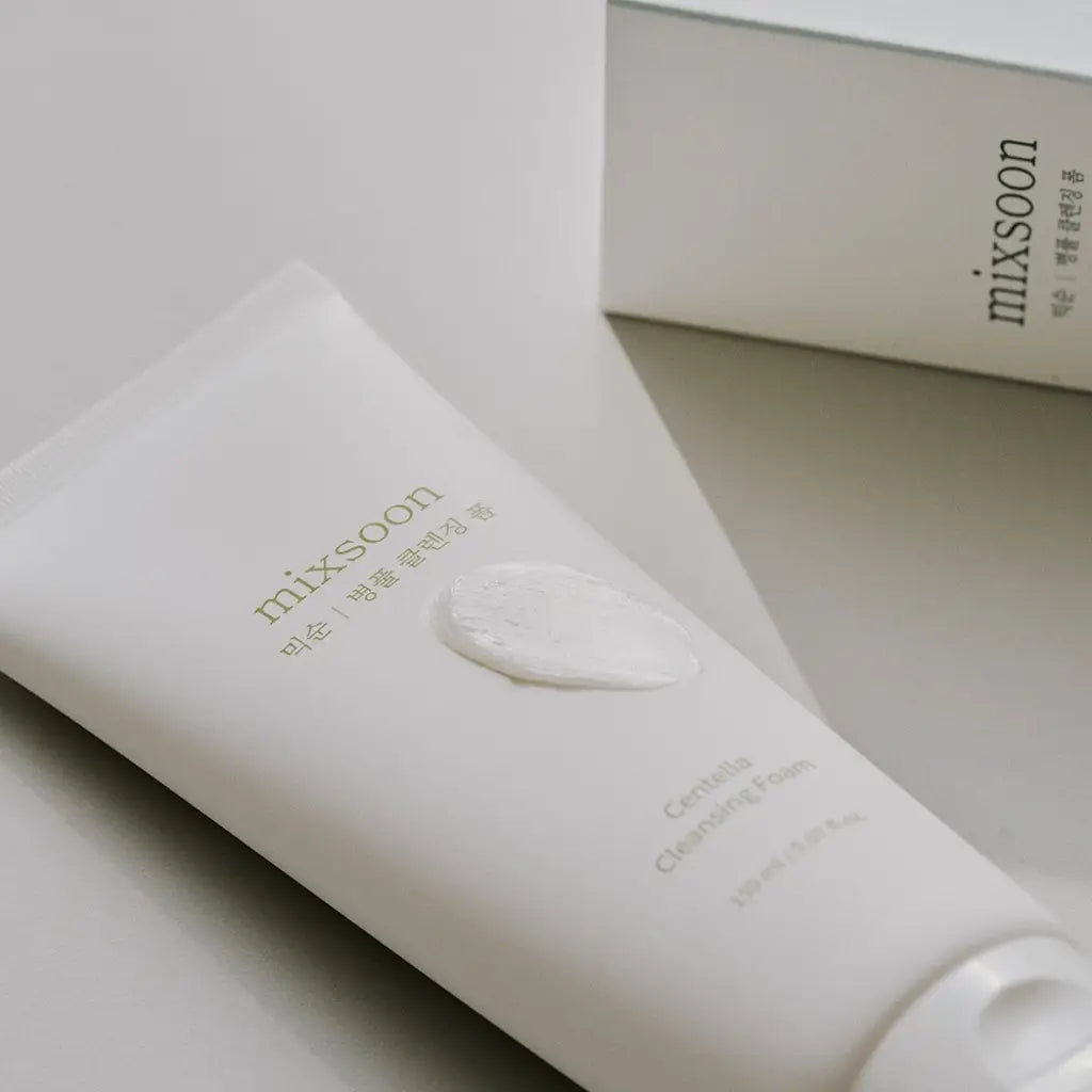 Mixsoon Centella Cleansing Foam 150ml - Mousse nettoyante crémeuse vegan légèrement acide - texture