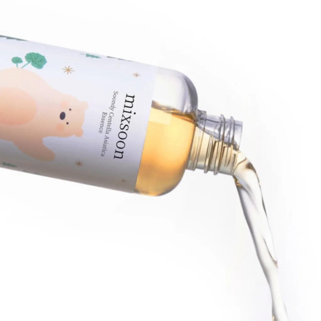 Mixsoon Soondy Centella Asiatica Essence - texture - Essence vegan calmante et apaisante - k-beauty soin coréen - skinorea