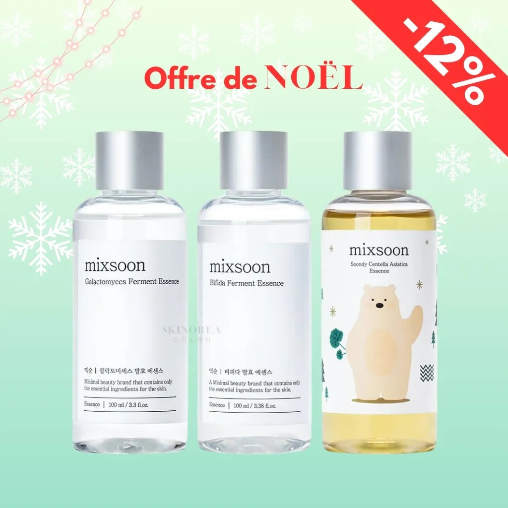 Mixsoon 3-Layering Essence No.1 pack - 3 essences – Skinorea