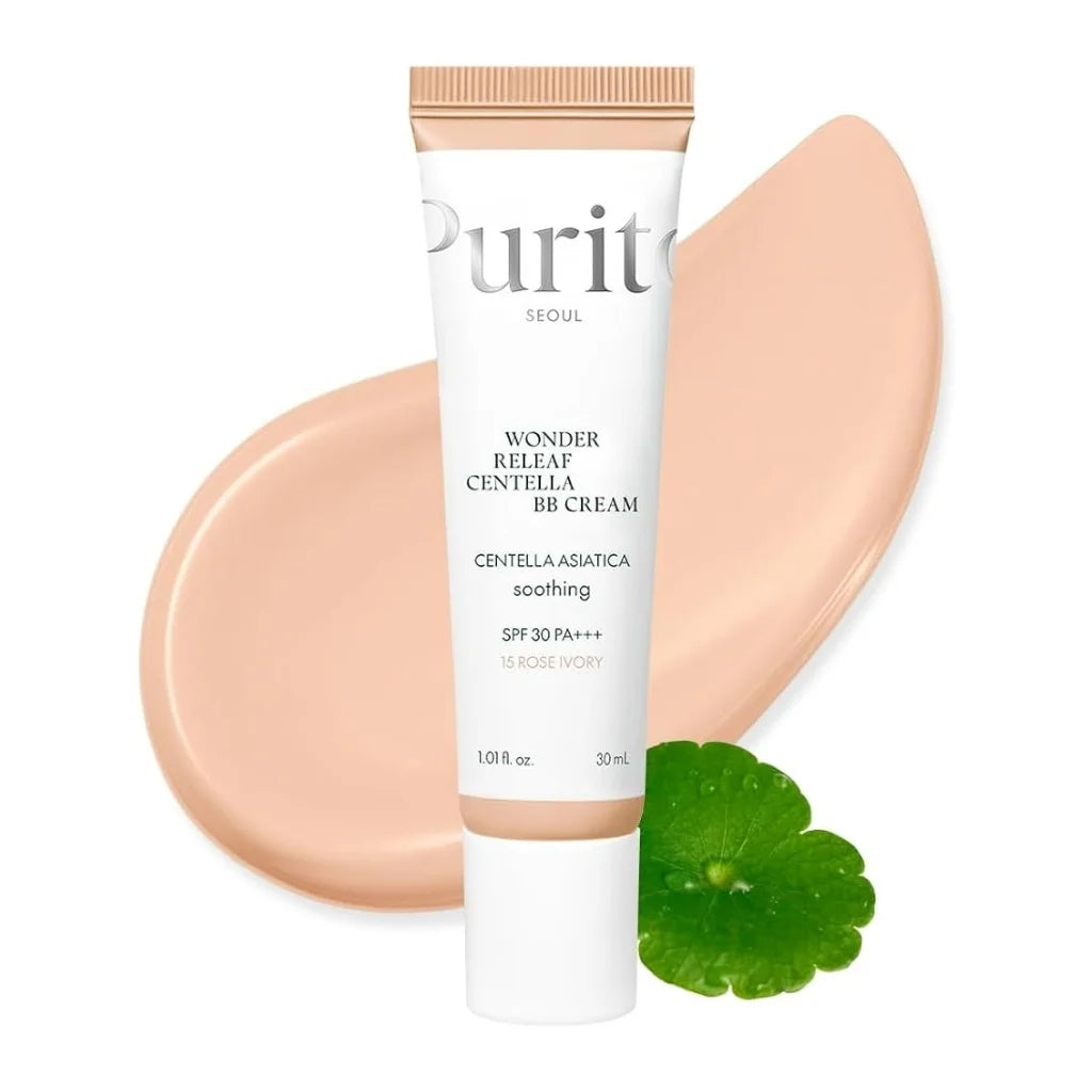 Purito SEOUL Wonder Releaf Centella BB Cream #15 Rose Ivory - BB crème coréenne vegan et cruelty free SPF30+ - texture - Kbeauty Korean Skinorea shop Europe fast delivery - skincare coréenne Skinorea shop France Paris livraison rapide - yesstyle