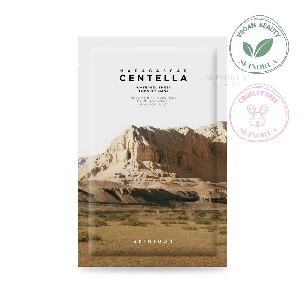 SKIN1004 Centella Watergel Sheet Ampoule mask - Centella Soothing face mask
