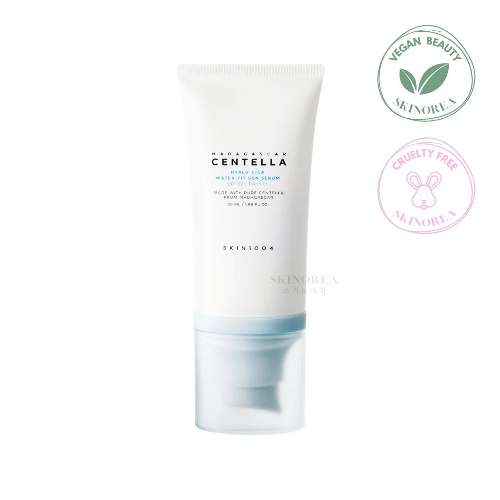 SKIN1004 Madagascar Centella Hyalu-Cica Water-Fit Sun Serum SPF50+50ml - Soothing organic sunscreen