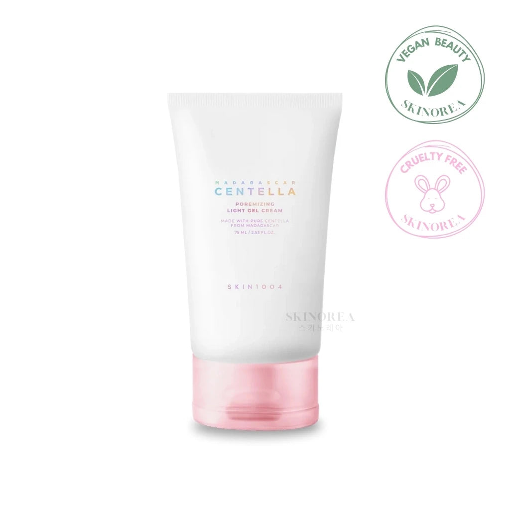 SKIN1004 Madagascar Centella Poremizing Light Gel Cream 75ml - Cooling and hydrating moisturizer
