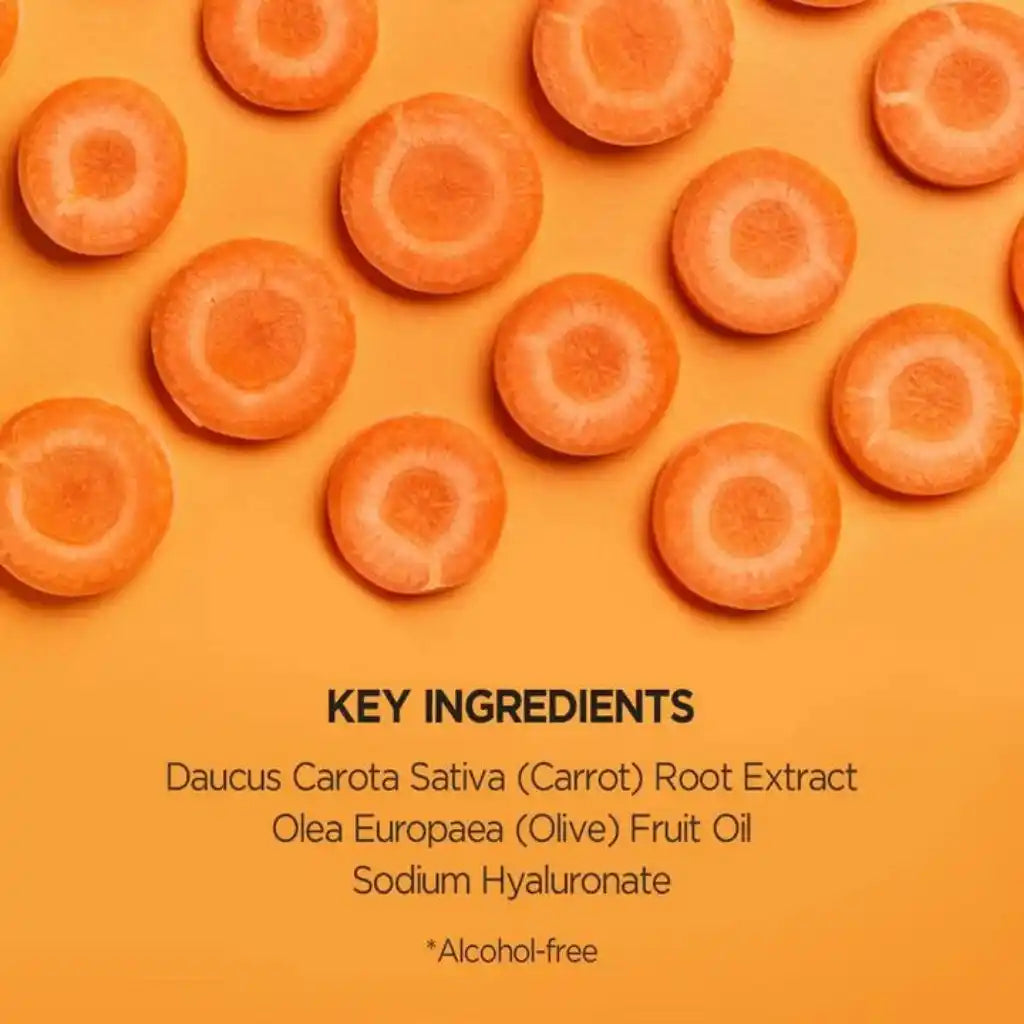 SKINFOOD Carrot Carotene Calming Water Pad 60pads - texture - Pads tonique en coton apaisant vegan - Best seller olive young - k-beauty soin coréen - Skinorea