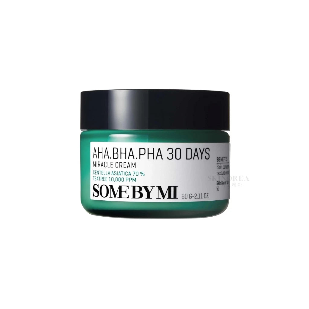SOME BY MI AHA-BHA-PHA 30 Days Miracle Cream 60g - Multi-Action Soothing and Balancing Cream - K-Beauty Korean skincare shop - Skinorea fast delivery Europe - yesstyle