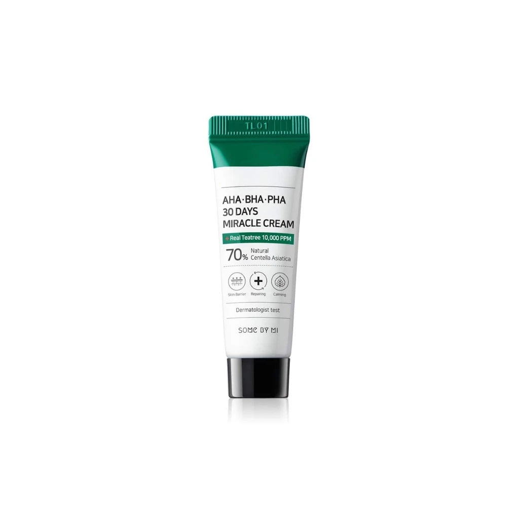 SOME BY MI - AHA-BHA-PHA 30 Days Miracle Cream 20g - Kit de soins complet pour peau irritée et sensible