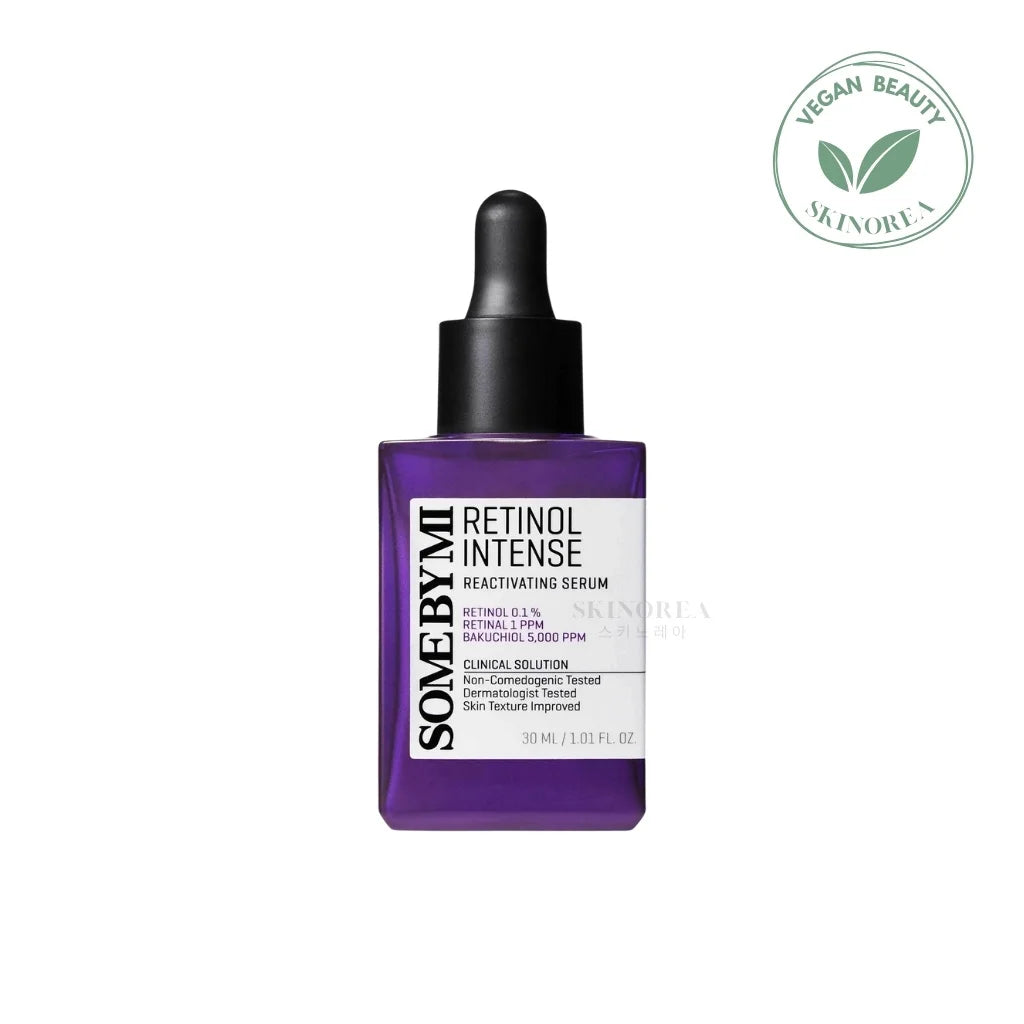 SOME BY MI Retinol Intense Reactivating Serum 30ml - Rejuvenating skincare with Retinal and Bakuchiol