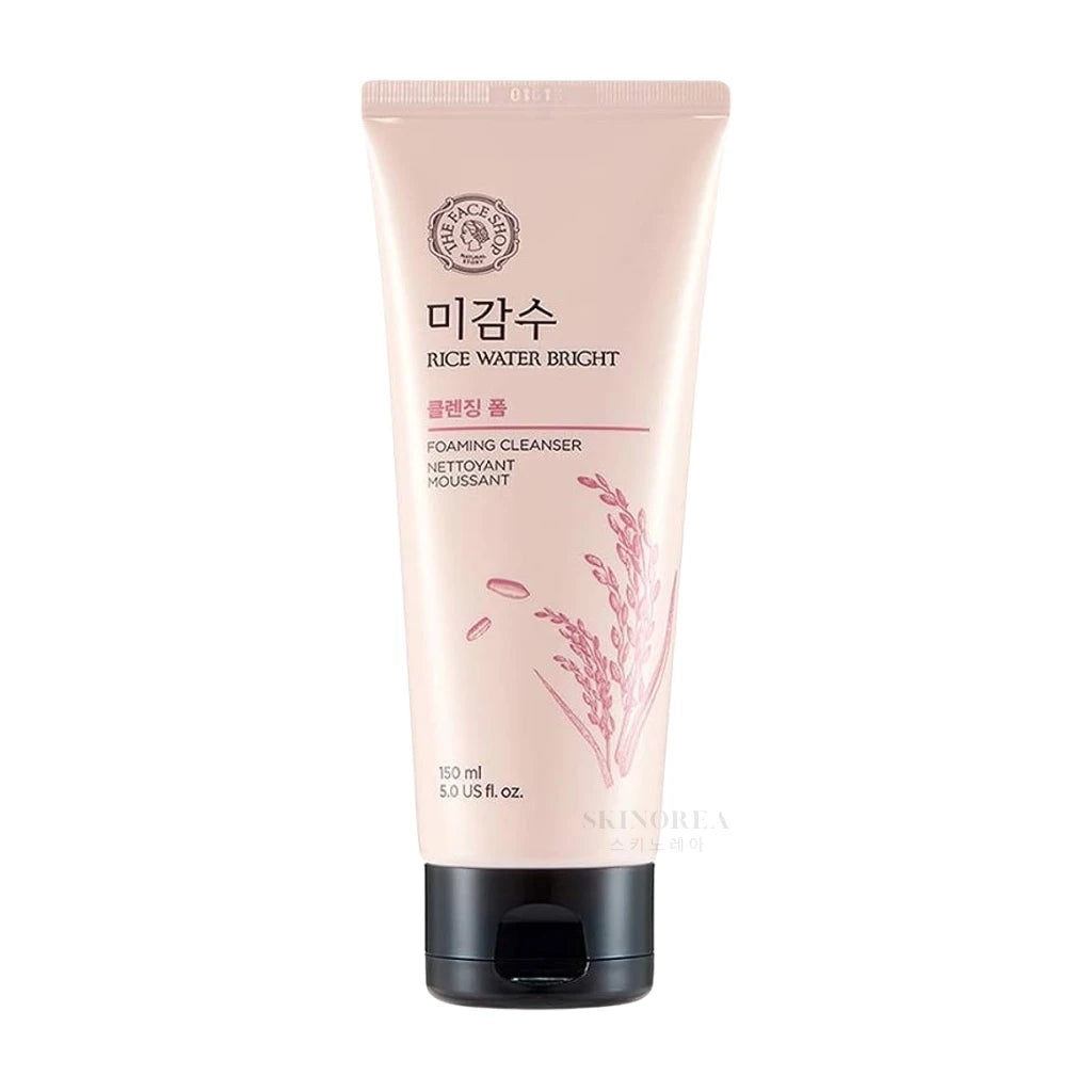 THE FACE SHOP Rice Water Bright Facial Foaming Cleanser 150ml