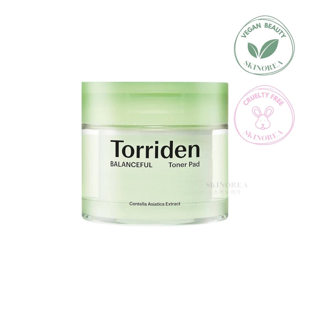 Torriden Balanceful Cica Toner Pad 60 sheets - Exfoliating and soothing toner pads