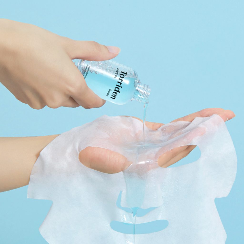 Torriden Dive-In Low Molecule Hyaluronic Acid Mask Sheet- Masque hydratant pour une peau rebondie