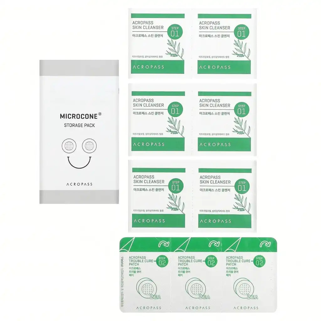 ACROPASS Trouble Cure 6 patches - Microneedling patch bouton