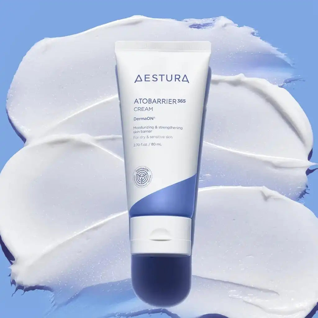 AESTURA Atobarrier 365 Cream mini 30ml - Crème hydratante en profondeur pour peau sèche et sensible - texture - skincare coréenne Skinorea shop France Paris livraison rapide - Kbeauty Korean Skinorea shop Europe fast delivery - yesstyle