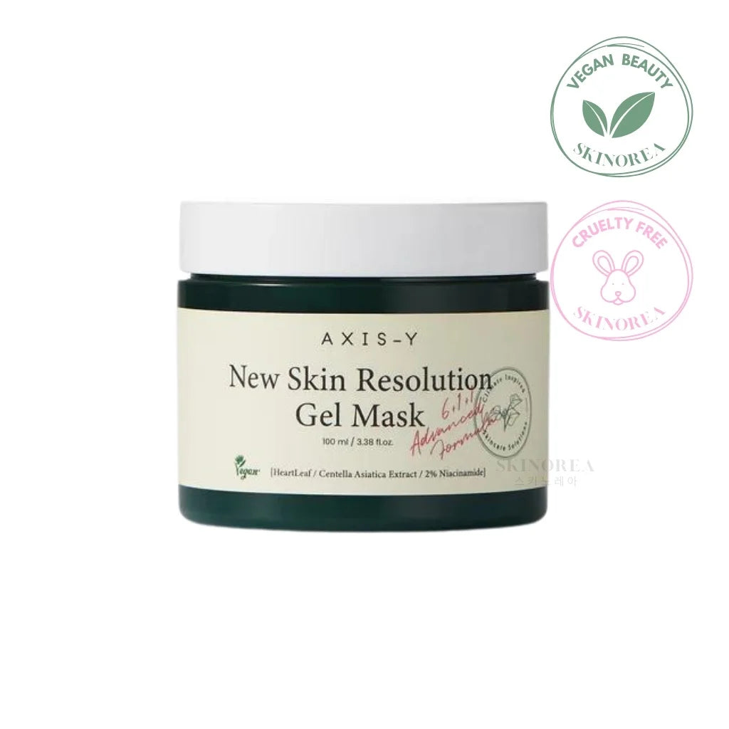 AXIS-Y New Skin Resolution Gel Mask 100ml - Brightening and soothing gel mask Axisy
