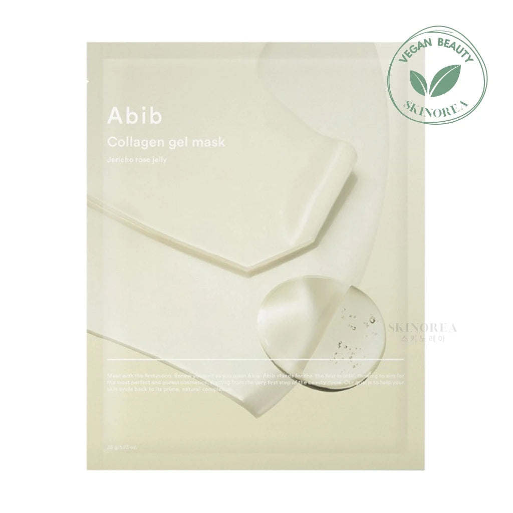 Abib Collagen gel mask Jericho rose jelly 1 sheet - Nourishing vegan facial gel mask